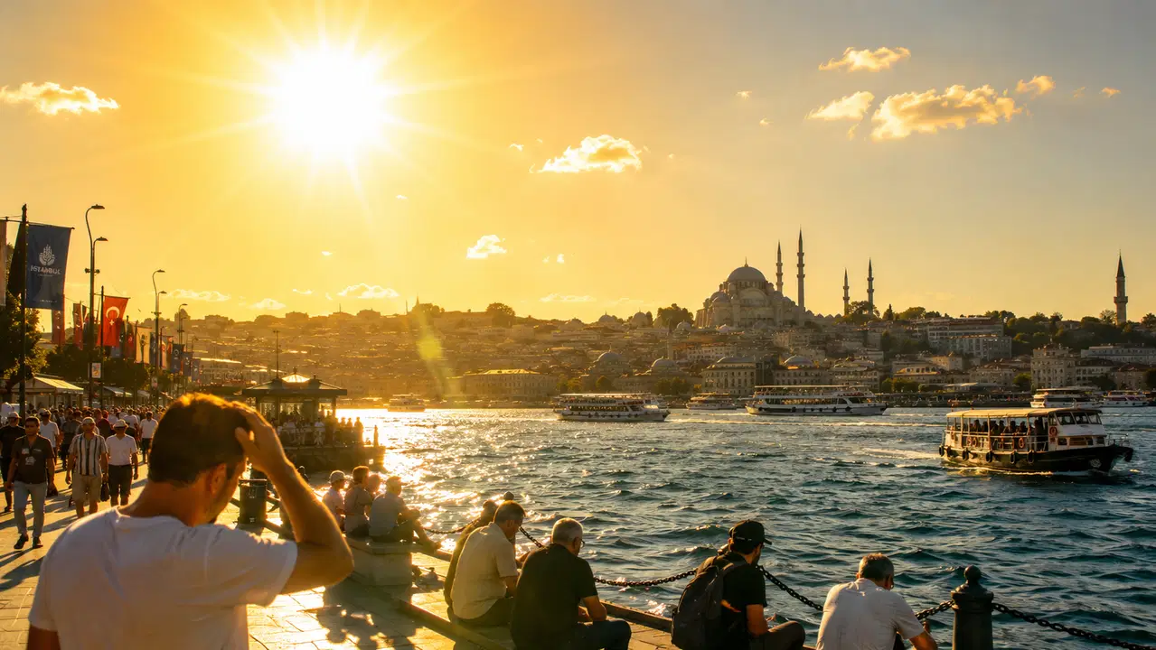 Akom istanbul icin tarih verdi sicakliklar 30 derecenin uzerine cikacak SPfq4pe6